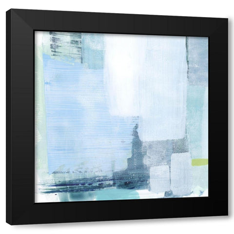 Oceanic Shimmer IV Black Modern Wood Framed Art Print with Double Matting by Popp, Grace