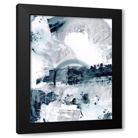 Polar Opposites I Black Modern Wood Framed Art Print by Harper, Ethan