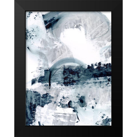 Polar Opposites I Black Modern Wood Framed Art Print by Harper, Ethan