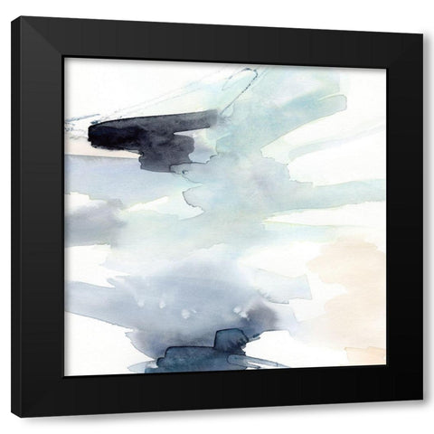 Kai III Black Modern Wood Framed Art Print with Double Matting by Barnes, Victoria