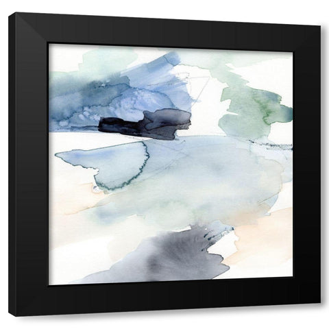 Kai V Black Modern Wood Framed Art Print with Double Matting by Barnes, Victoria