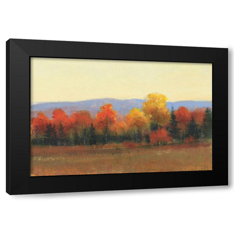 Changing Colors I Black Modern Wood Framed Art Print by OToole, Tim