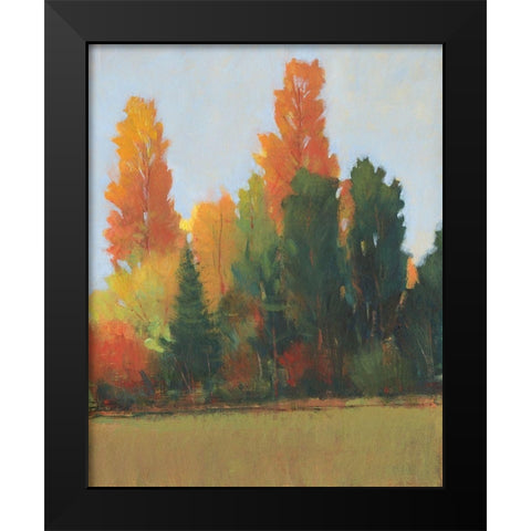 Fall Colors I Black Modern Wood Framed Art Print by OToole, Tim