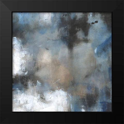 Shifting Motion I Black Modern Wood Framed Art Print by OToole, Tim