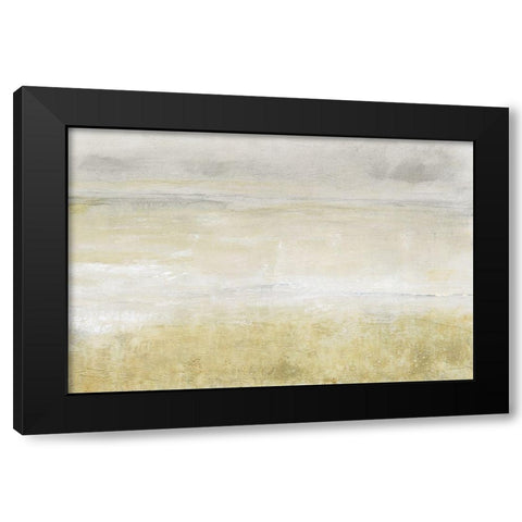 Embellished Squall I Black Modern Wood Framed Art Print with Double Matting by OToole, Tim