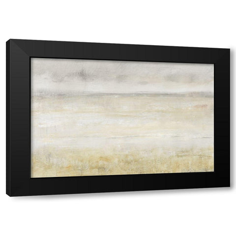 Squall II Black Modern Wood Framed Art Print with Double Matting by OToole, Tim