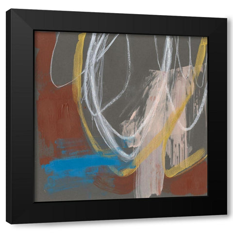 Re-Directed I Black Modern Wood Framed Art Print with Double Matting by Goldberger, Jennifer