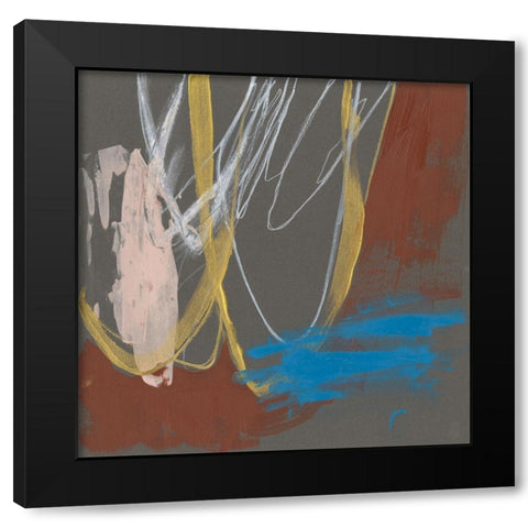 Re-Directed II Black Modern Wood Framed Art Print with Double Matting by Goldberger, Jennifer