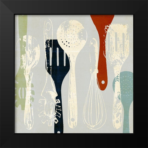 Cooks Choice II Black Modern Wood Framed Art Print by Warren, Annie