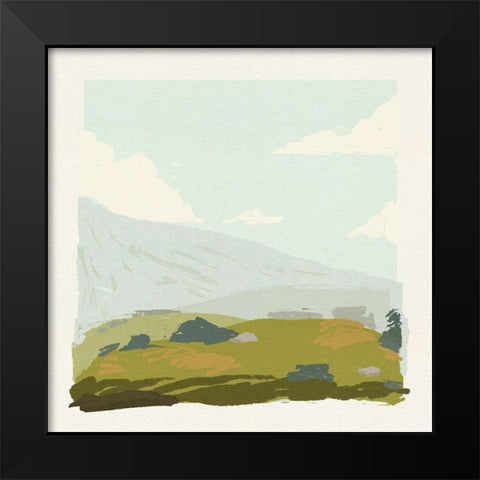 Alpine Ascent III Black Modern Wood Framed Art Print by Green, Jacob