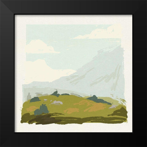 Alpine Ascent IV Black Modern Wood Framed Art Print by Green, Jacob