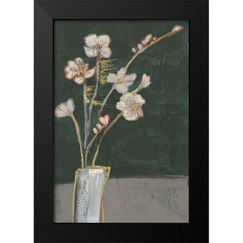 Textured Still Life I Black Modern Wood Framed Art Print by Goldberger, Jennifer