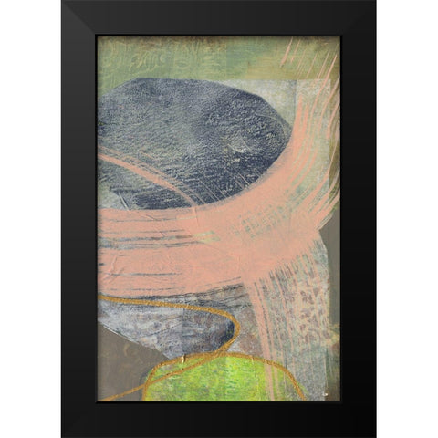 Betwixt I Black Modern Wood Framed Art Print by Goldberger, Jennifer