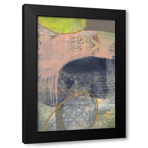 Betwixt II Black Modern Wood Framed Art Print with Double Matting by Goldberger, Jennifer