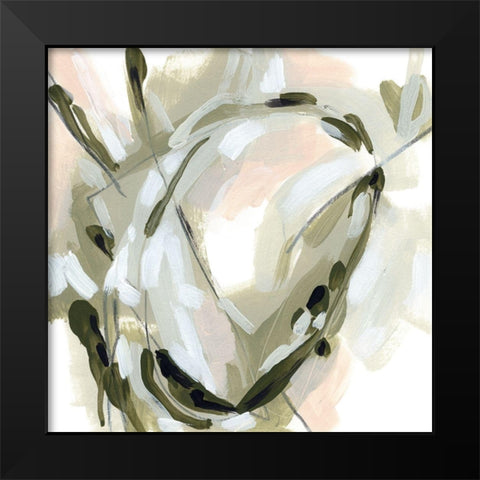 Spring Cycle I Black Modern Wood Framed Art Print by Vess, June Erica