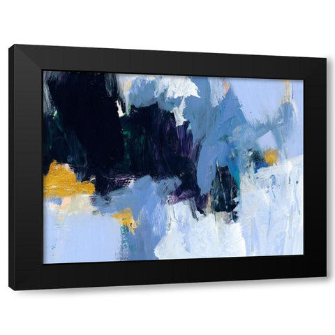 Arctic Ledge I Black Modern Wood Framed Art Print with Double Matting by Barnes, Victoria