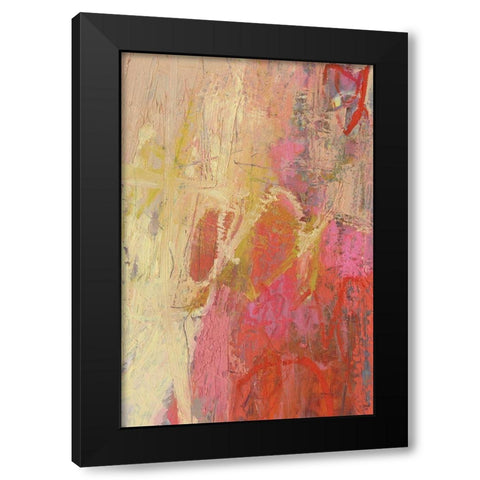 Serry II Black Modern Wood Framed Art Print with Double Matting by Jachimiec, Sue