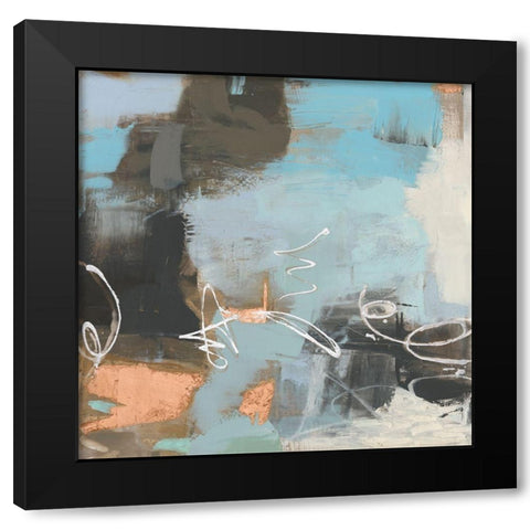 Thither I Black Modern Wood Framed Art Print with Double Matting by Jachimiec, Sue