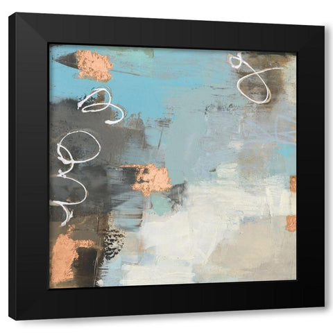 Thither II Black Modern Wood Framed Art Print by Jachimiec, Sue