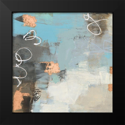 Thither II Black Modern Wood Framed Art Print by Jachimiec, Sue