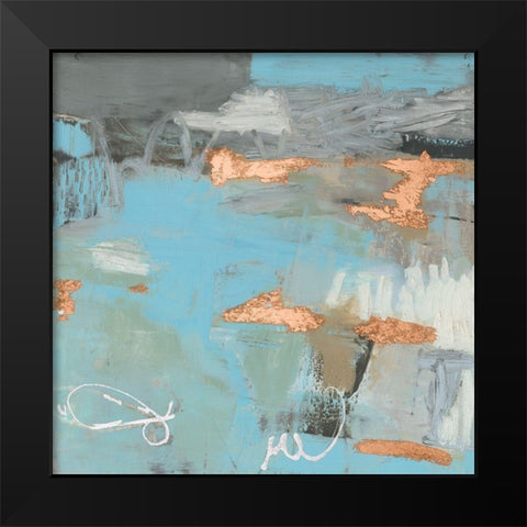 Thither III Black Modern Wood Framed Art Print by Jachimiec, Sue