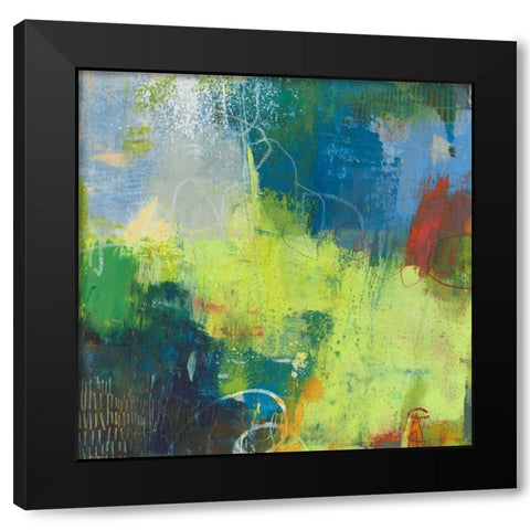 Gawsy I Black Modern Wood Framed Art Print by Jachimiec, Sue
