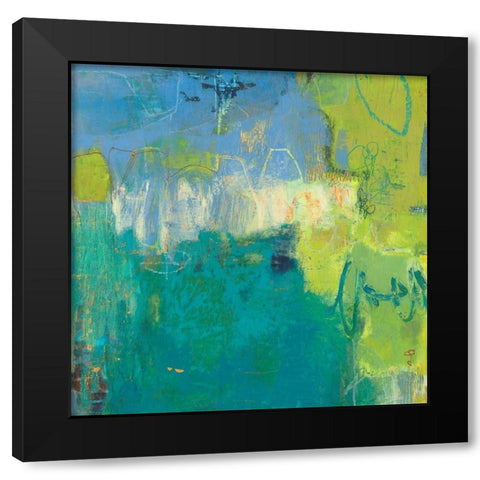 Gawsy II Black Modern Wood Framed Art Print with Double Matting by Jachimiec, Sue