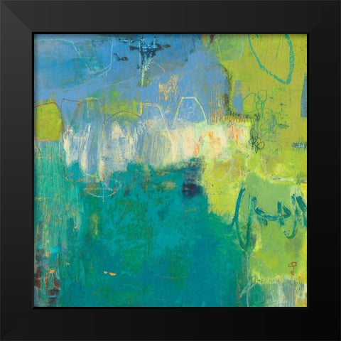 Gawsy II Black Modern Wood Framed Art Print by Jachimiec, Sue
