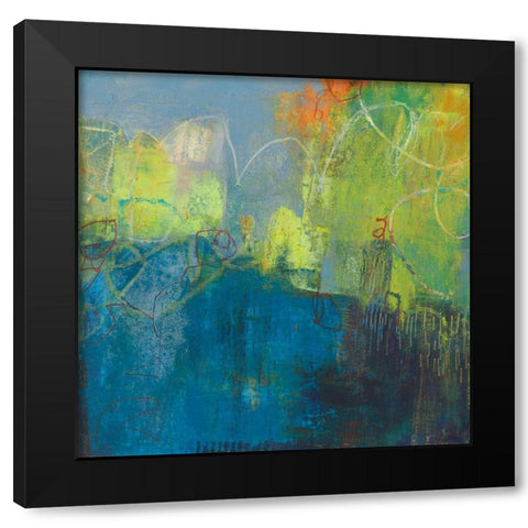 Gawsy III Black Modern Wood Framed Art Print with Double Matting by Jachimiec, Sue