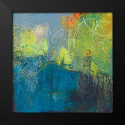 Gawsy III Black Modern Wood Framed Art Print by Jachimiec, Sue