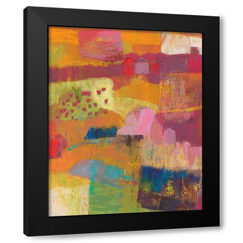 Atiptoe II Black Modern Wood Framed Art Print by Jachimiec, Sue