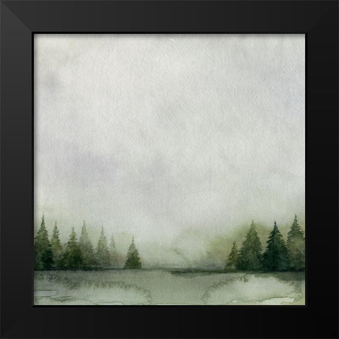 Timberline I Black Modern Wood Framed Art Print by Popp, Grace