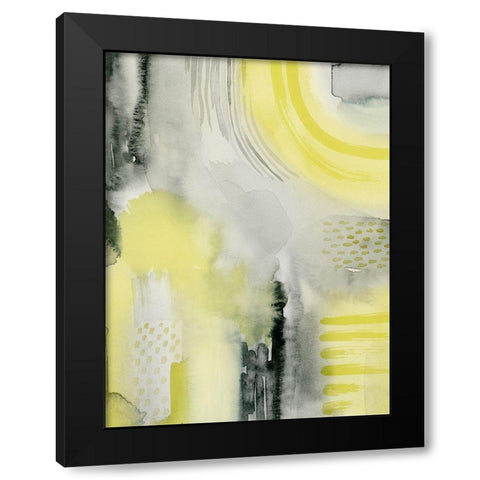 Lemon and Grit II Black Modern Wood Framed Art Print by Popp, Grace