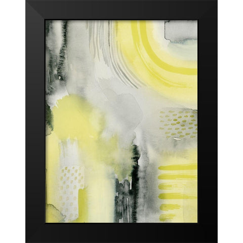 Lemon and Grit II Black Modern Wood Framed Art Print by Popp, Grace