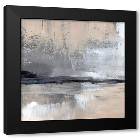 Dusk Reflections III Black Modern Wood Framed Art Print with Double Matting by Parker, Jennifer Paxton