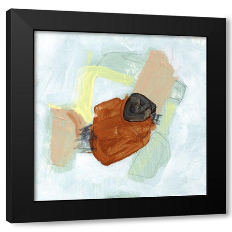 Rudimentary III Black Modern Wood Framed Art Print by Parker, Jennifer Paxton
