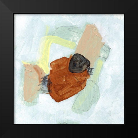 Rudimentary III Black Modern Wood Framed Art Print by Parker, Jennifer Paxton
