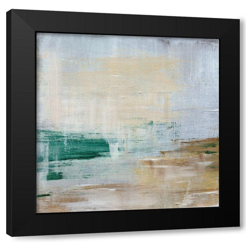 Lake Breeze I Black Modern Wood Framed Art Print by Parker, Jennifer Paxton