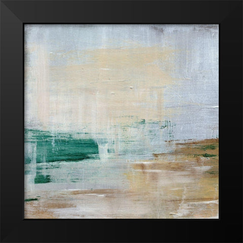 Lake Breeze I Black Modern Wood Framed Art Print by Parker, Jennifer Paxton