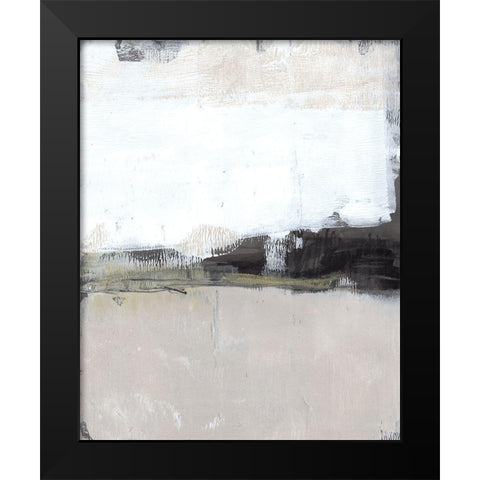 Shadow Horizon I Black Modern Wood Framed Art Print by Goldberger, Jennifer