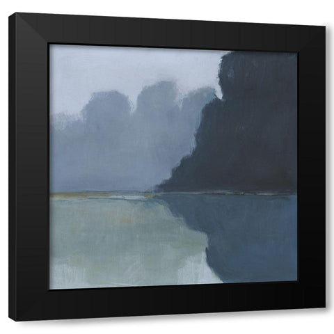 Misty Pass II Black Modern Wood Framed Art Print with Double Matting by Barnes, Victoria