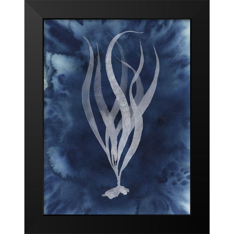 Midnight Kelp I Black Modern Wood Framed Art Print by Popp, Grace