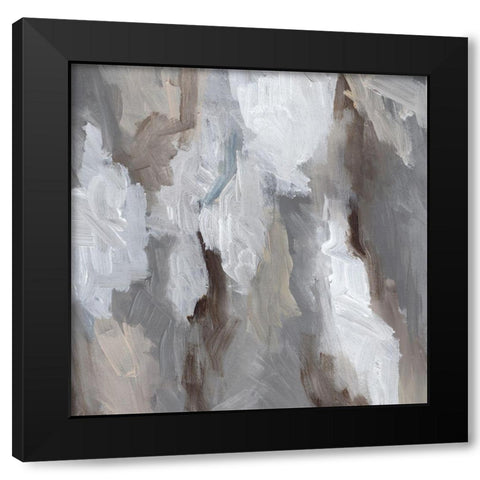 Cloudy Shapes I Black Modern Wood Framed Art Print by Parker, Jennifer Paxton