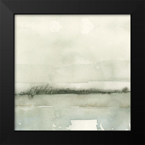 Winter Reflections III Black Modern Wood Framed Art Print by Caroline, Emma