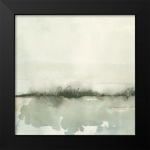 Winter Reflections IV Black Modern Wood Framed Art Print by Caroline, Emma