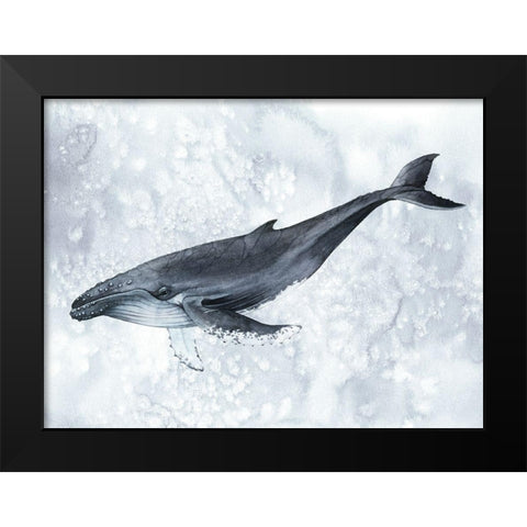 Deep Diver I Black Modern Wood Framed Art Print by Popp, Grace