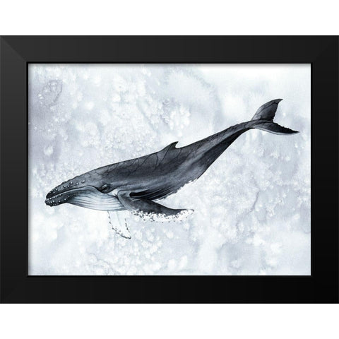 Deep Diver II Black Modern Wood Framed Art Print by Popp, Grace