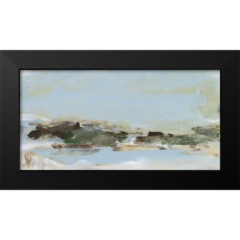 Summer Dream II Black Modern Wood Framed Art Print by Long, Christina