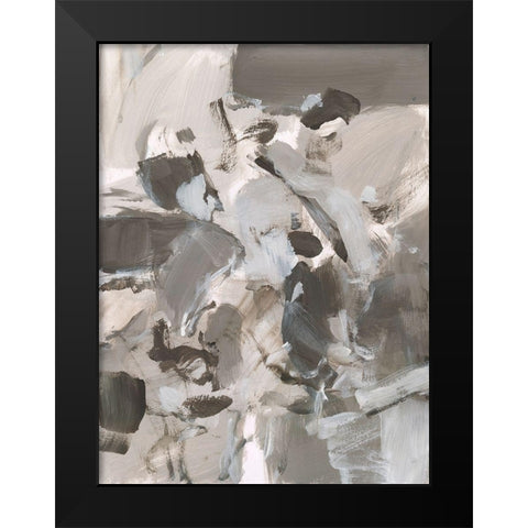 Math Problem II Black Modern Wood Framed Art Print by Long, Christina