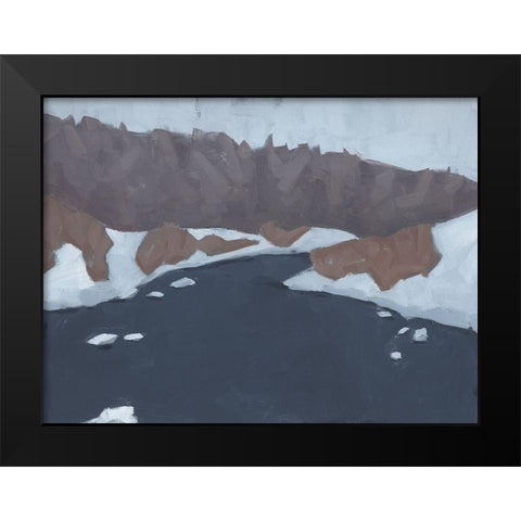 Henrys Fork I Black Modern Wood Framed Art Print by Green, Jacob